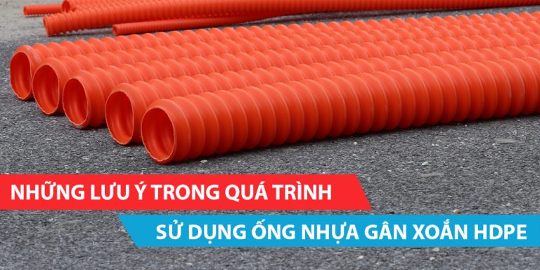 Nh Ng L U Trong Qu Tr Nh S D Ng Ng Nh A G N Xo N Hdpe