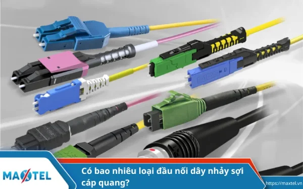 Có bao nhiêu loại đầu nối dây nhảy sợi cáp quang