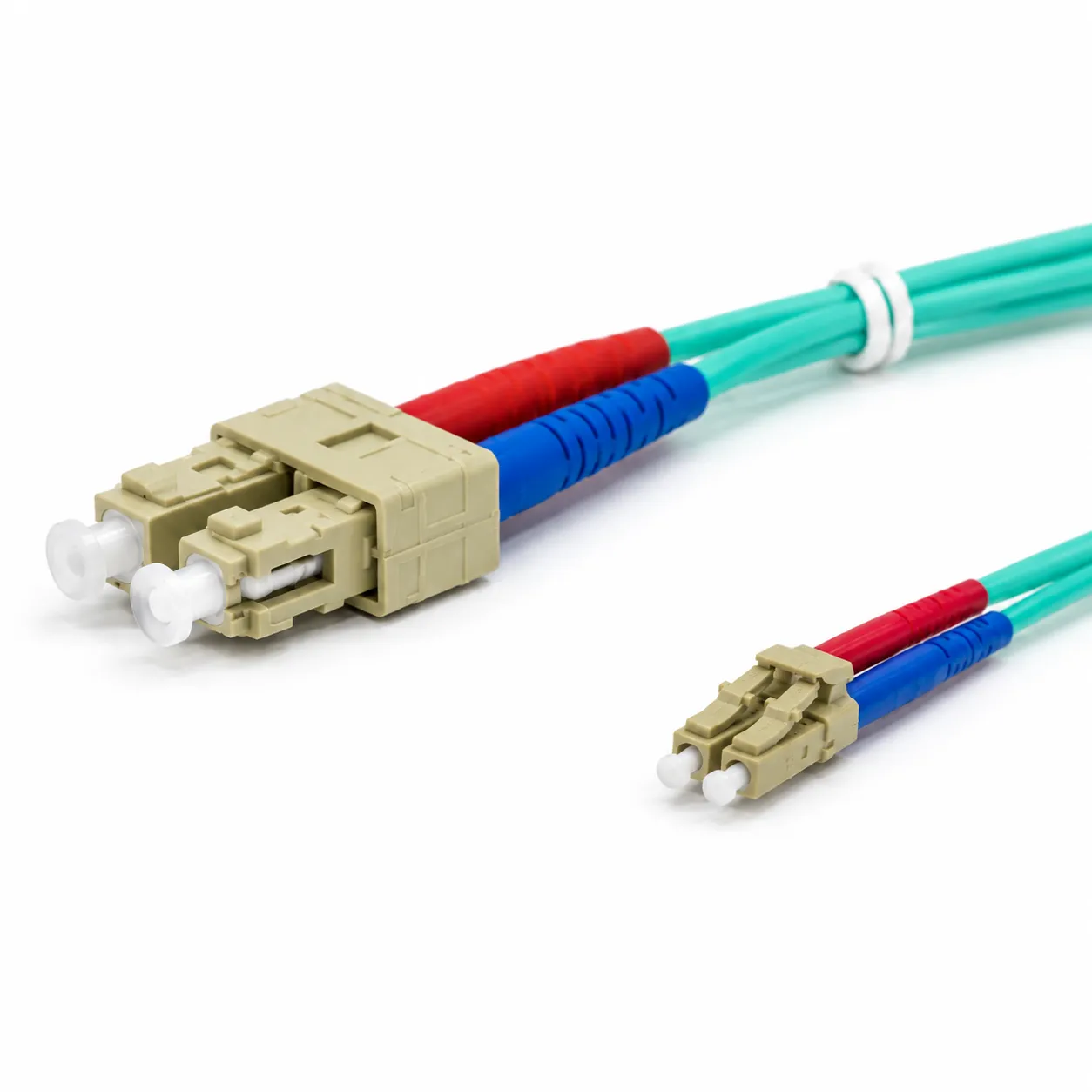 Dây Nhảy Quang Multi Mode OM3 SC LC Duplex 7_7 Dây Nhảy Quang Multi Mode OM3 SC LC Duplex 7_7