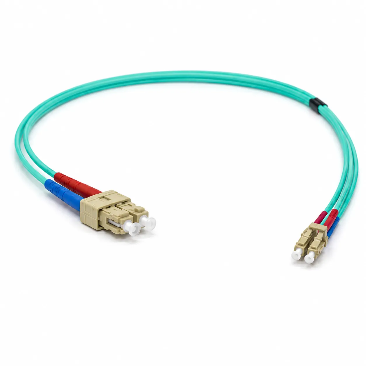 Dây Nhảy Quang Multi Mode OM3 SC LC Duplex 8_8 Dây Nhảy Quang Multi Mode OM3 SC LC Duplex 8_8