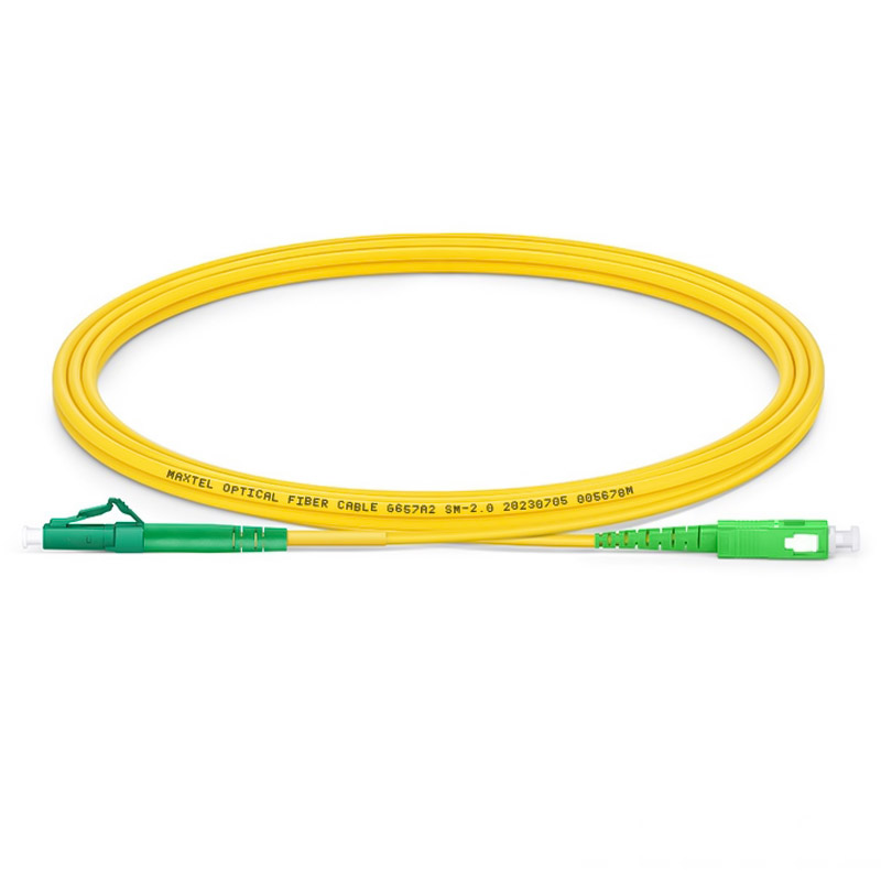 Dây nhảy quang Maxtel Single mode SC-APC-LC-APC