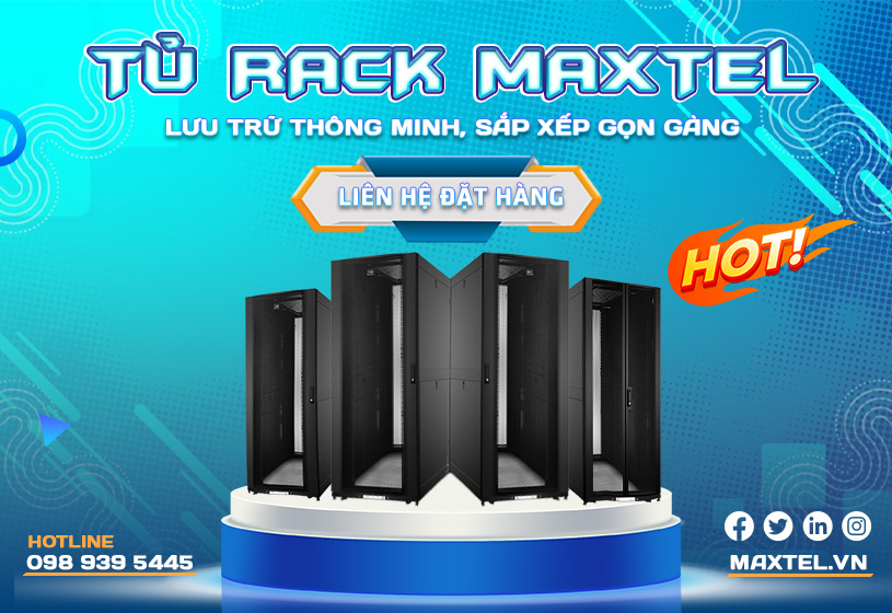 banner nhỏ tủ rack maxtel