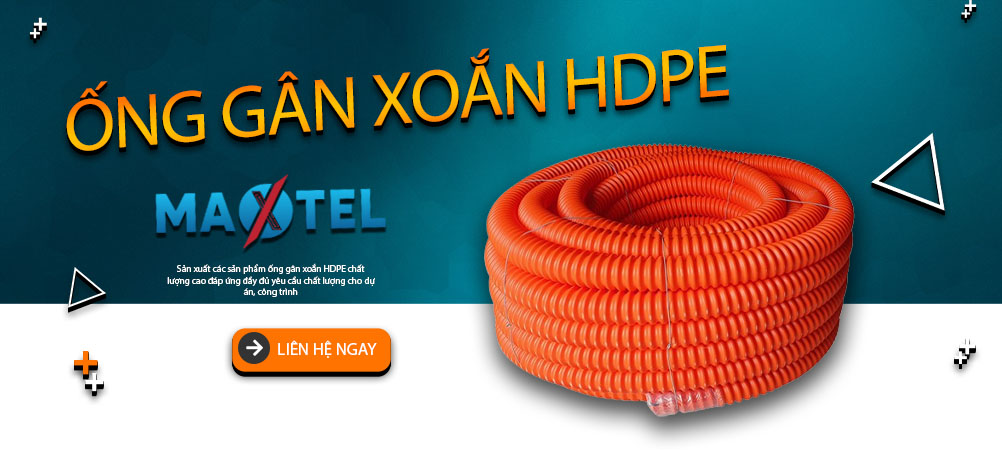 Banner quảng cáo ống gân xoắn HDPE MAXTEL (3)