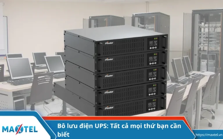 Bô lưu điện UPS: Tất cả mọi thứ bạn cần biết