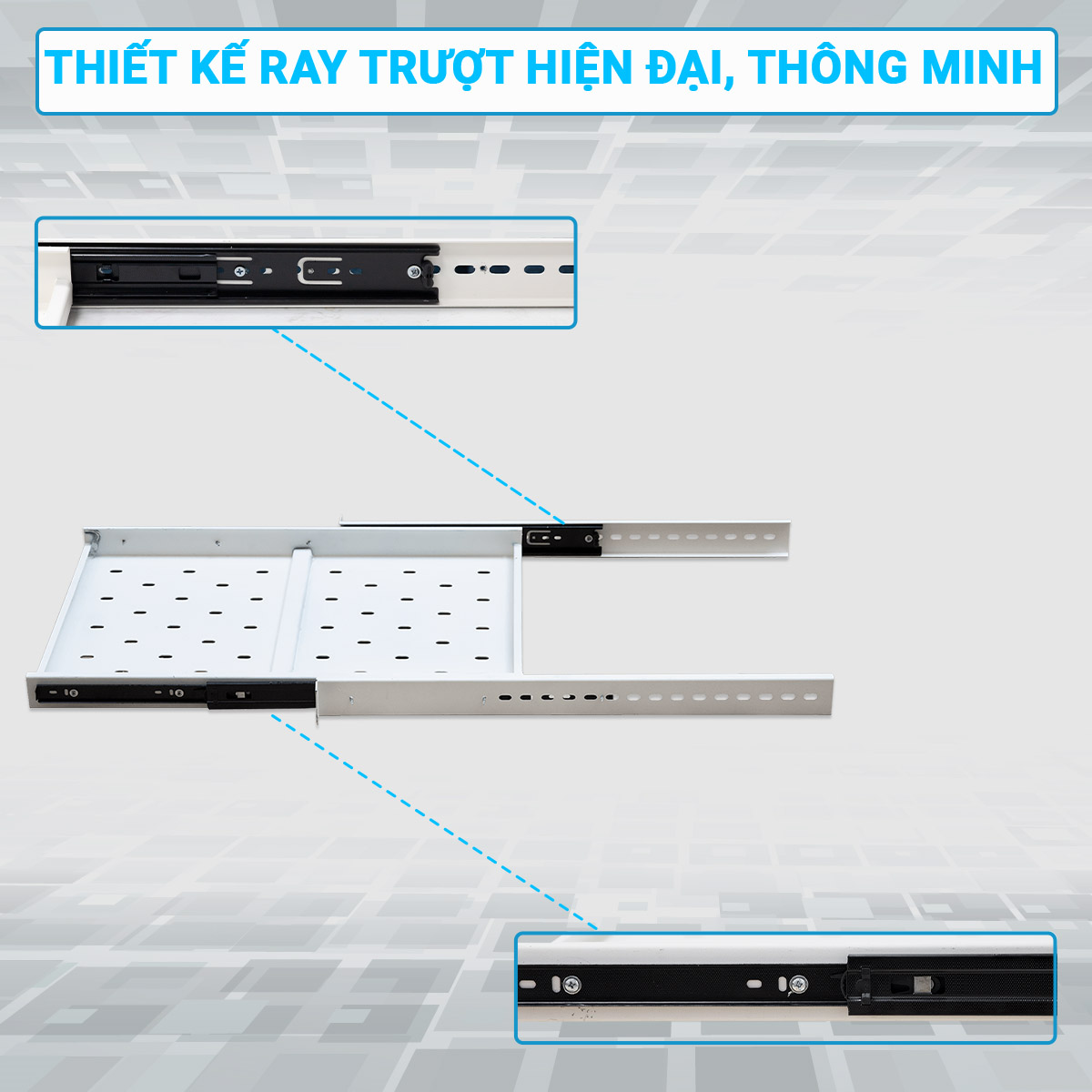 Khay trượt tủ rack Maxtell