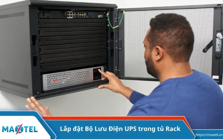 Lắp đặt Bộ Lưu Điện UPS trong tủ Rack – Lên kế hoạch và thực hiện