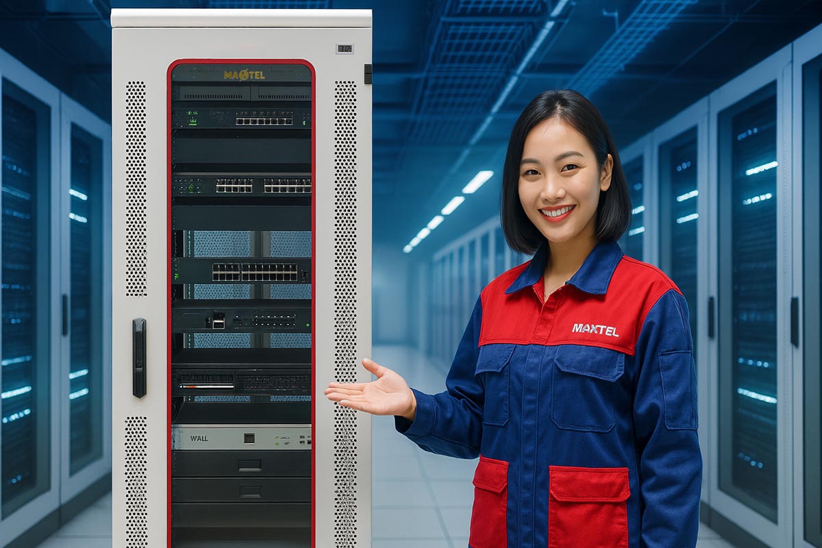 MAXTEL Giải pháp tủ Rack tối ưu cho doanh nghiệp SMBMAXTEL - Giải pháp tủ Rack tối ưu cho doanh nghiệp SMB
