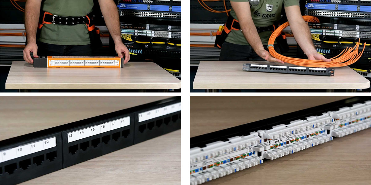 chuẩn bị dụng cụ Patch Panel