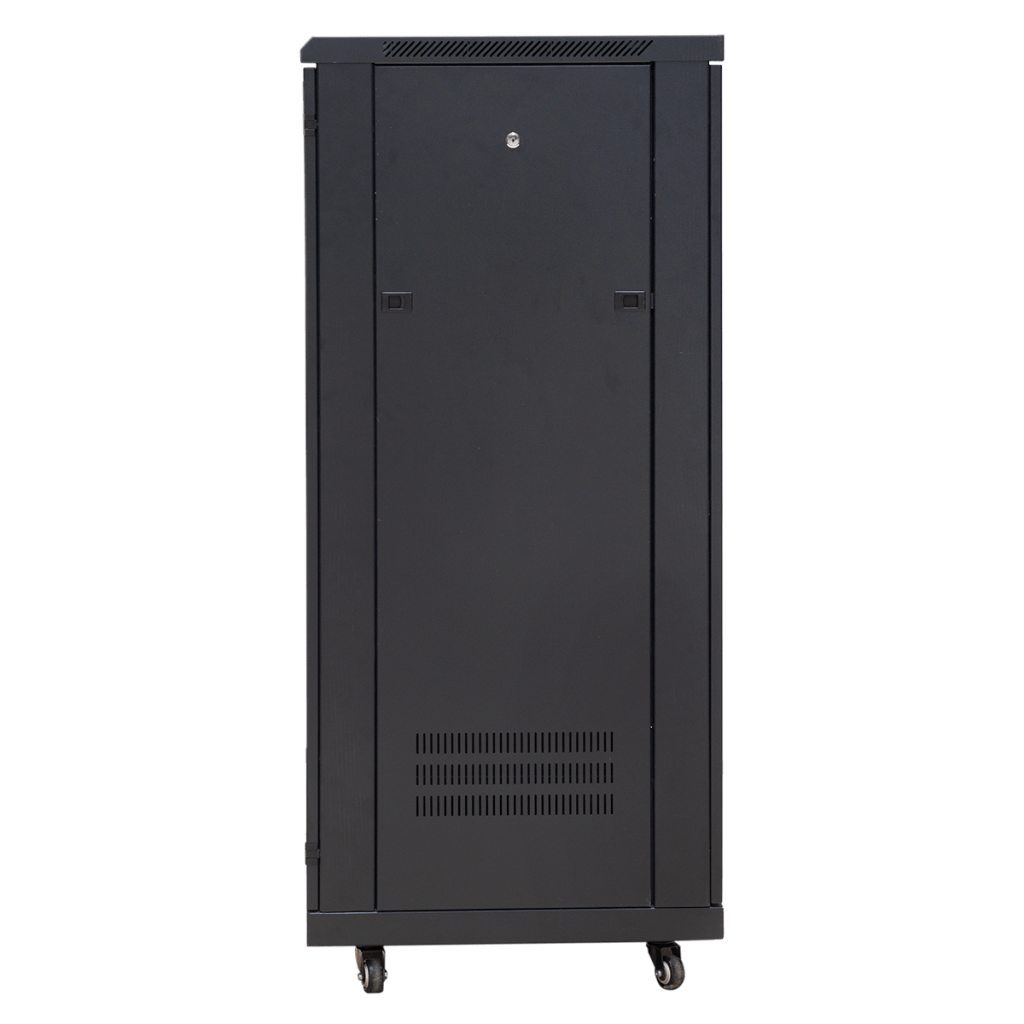 Ảnh mặt hông tủ rack 27U-min