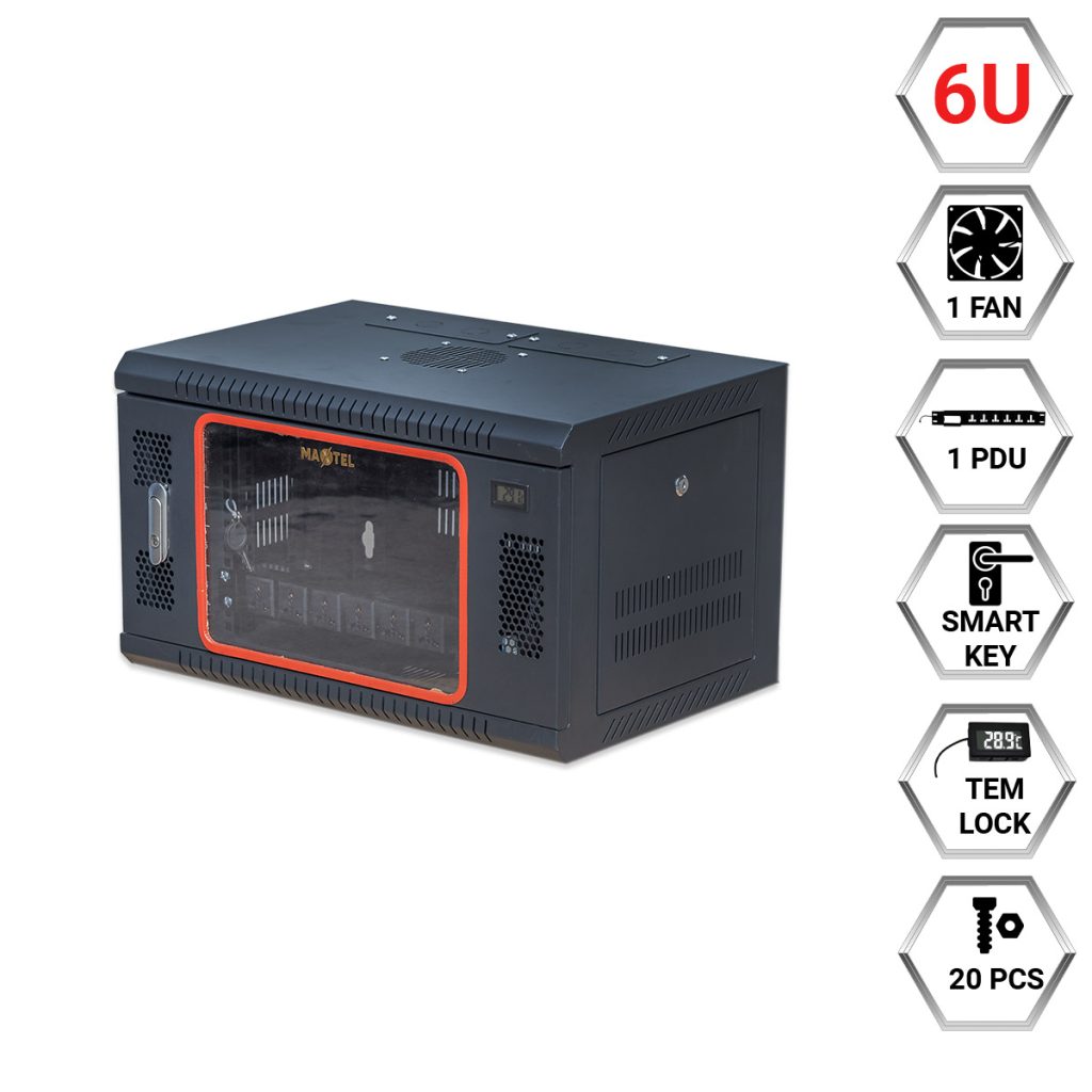 Đặc tính nổi bật của tủ rack 6U Maxtel