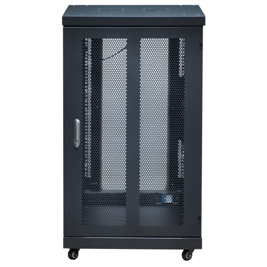 Mặt sau tủ rack 20U