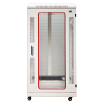 Ảnh chụp mặt trước tủ rack 22U Trắng