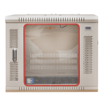 Mặt trước tủ rack MAXTEL treo tường 10U Series