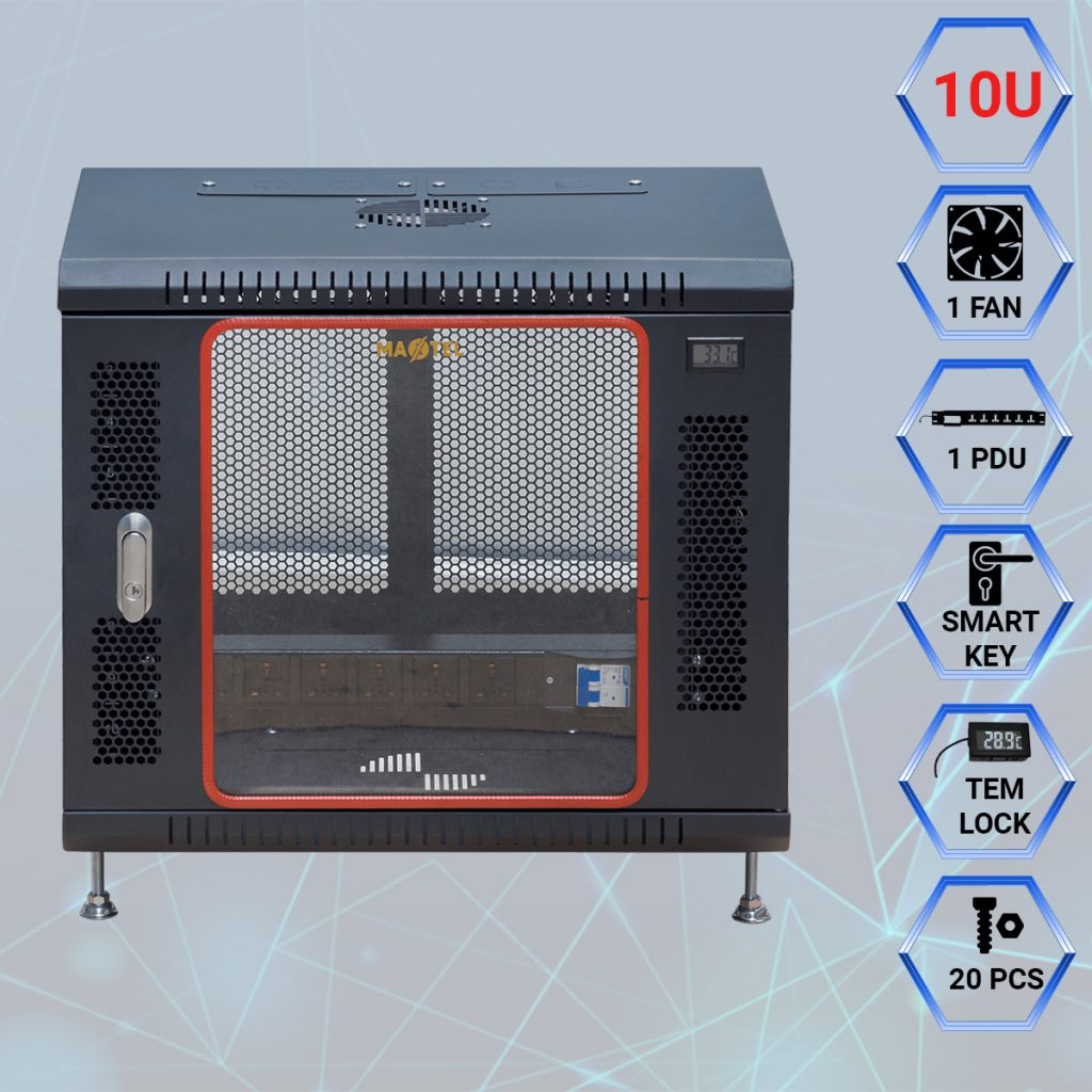 đặc điểm tủ rack 10U Series MAXTEL