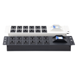 Thanh nguồn PDU 12 ổ đa năng có át Maxtel - 10-min