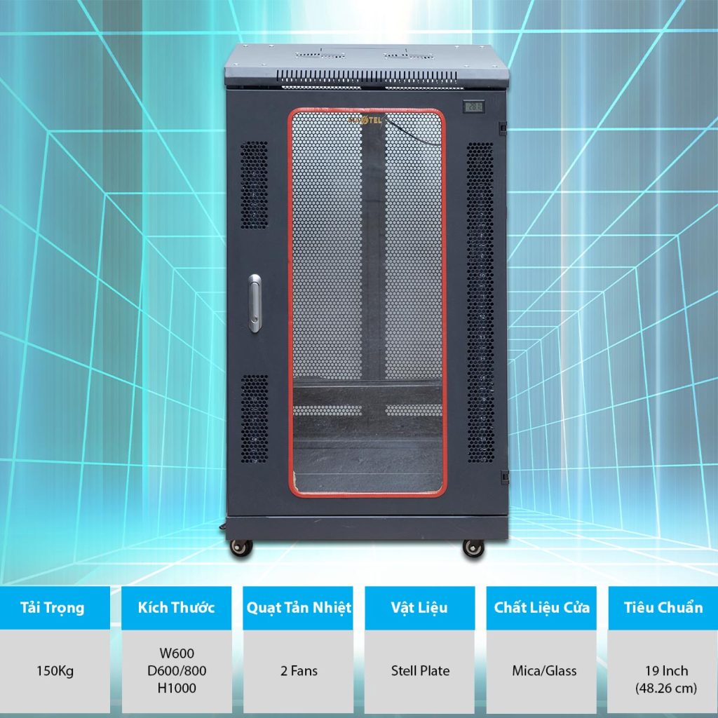 Tủ Rack 20U Maxtel