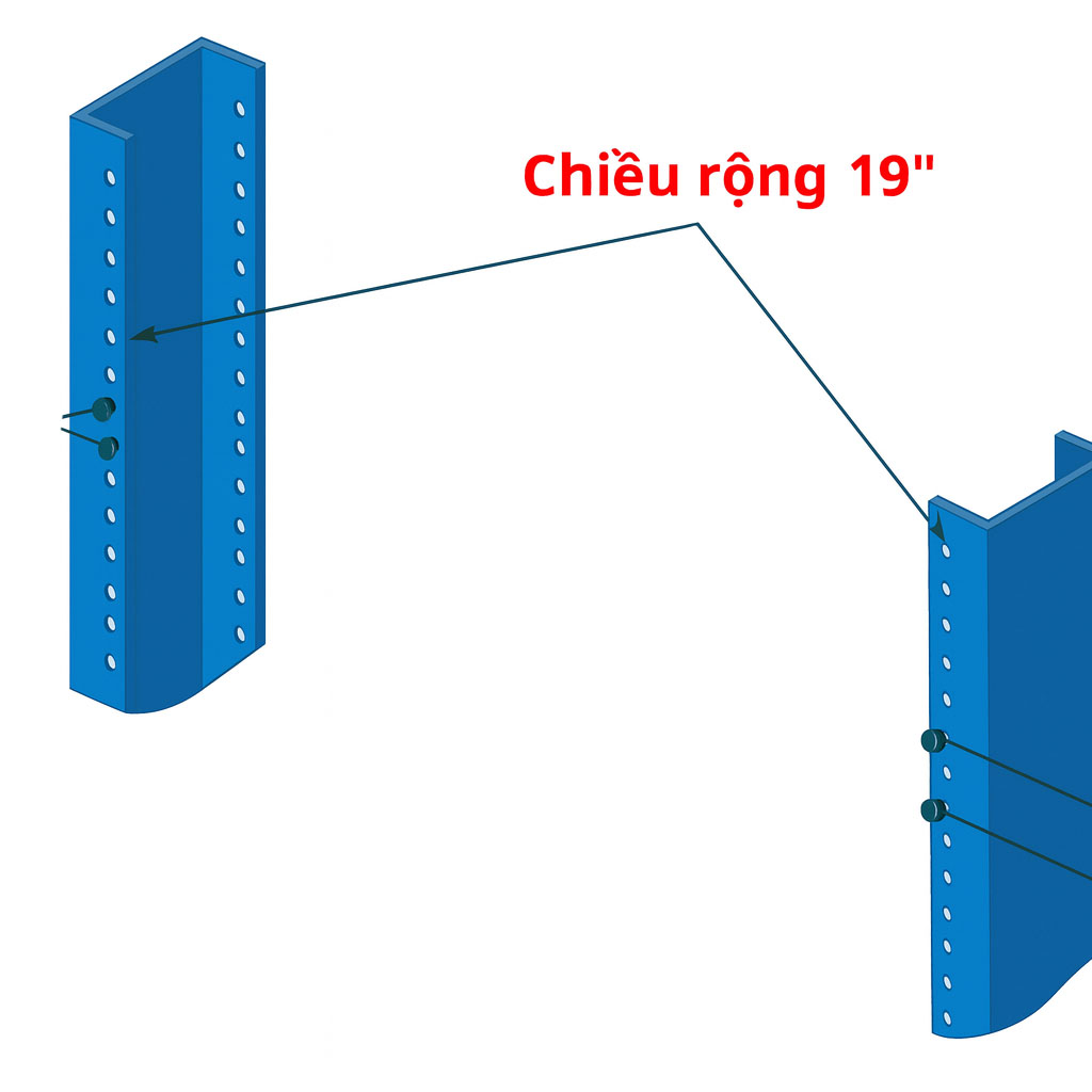 Khoảng cách 19inch