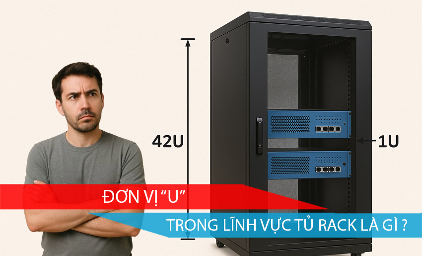 ĐƠN VỊ “U” TRONG LĨNH VỰC TỦ RACK LÀ GÌ? CÁCH GIÚP BẠN CHỌN LỰA CHIẾC TỦ PHÙ HỢP CHO ĐƠN VỊ CỦA MÌNH
