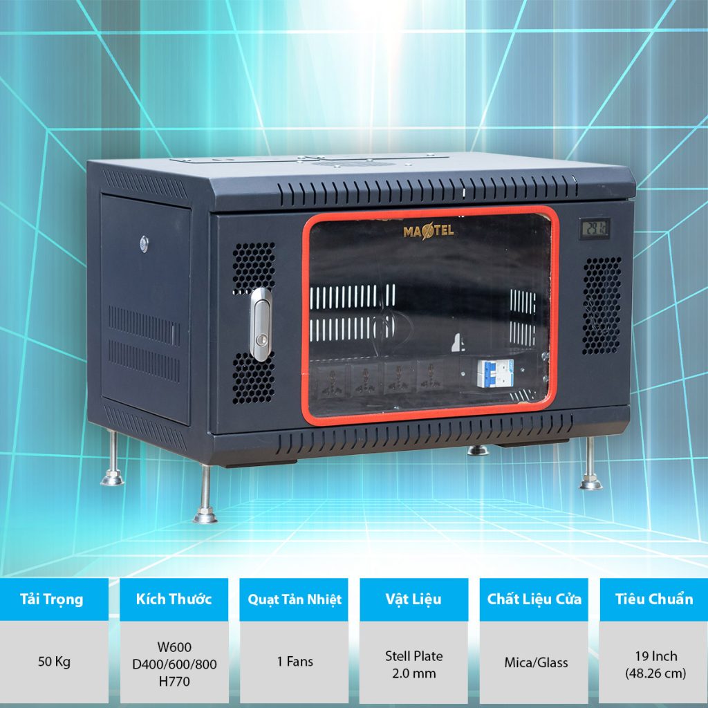 Tủ Rack 6U Maxtel