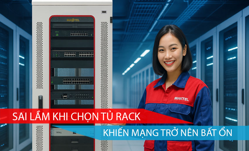 Bóc Trần 4 Sai Lầm Khi Chọn Tủ Rack Khiến Mạng Văn Phòng Luôn Bất Ổn – Góc Nhìn Thực Chiến