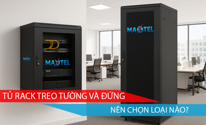 Tủ rack treo tường và tủ rack đứng – Nên chọn loại nào?