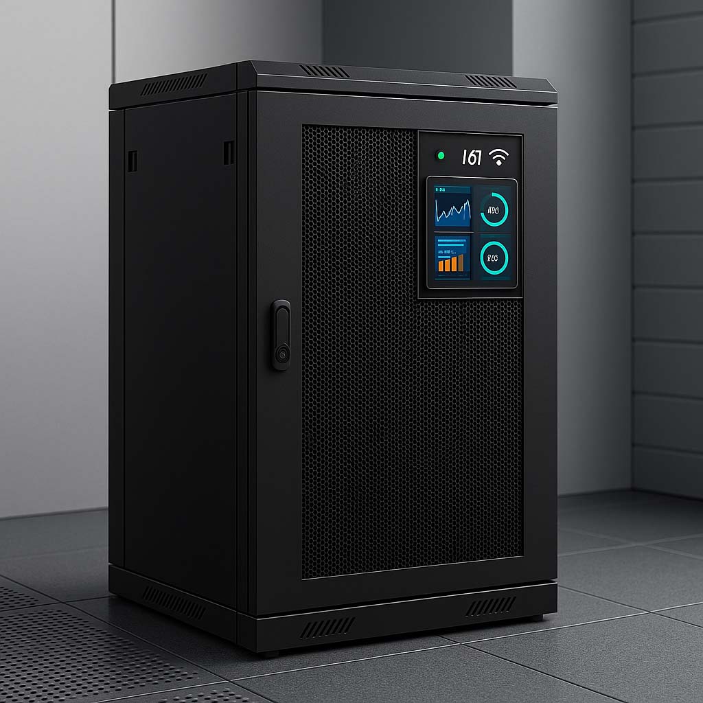 Tủ rack tích hợp IoT