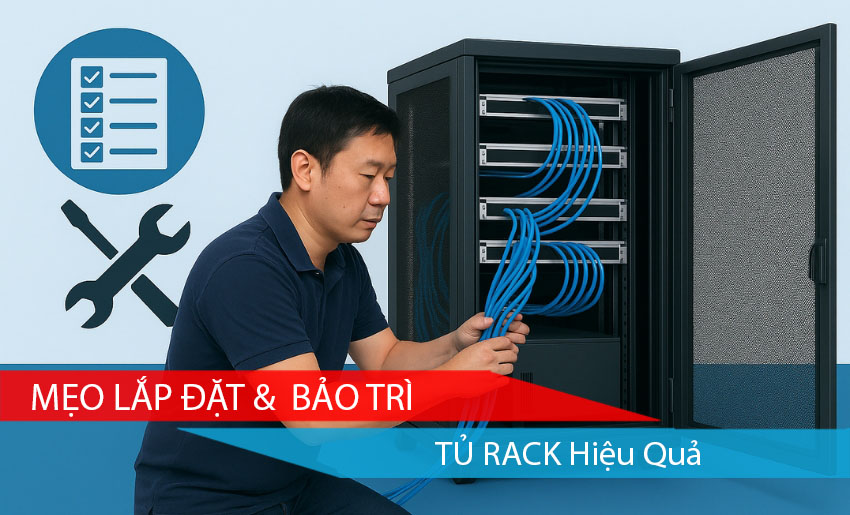 Mẹo Lắp Đặt & Bảo Trì Tủ Rack Hiệu Quả