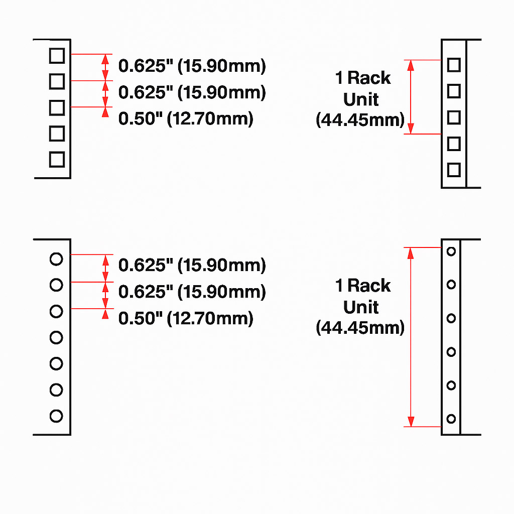 Đơn vị đo tủ rack Maxtel