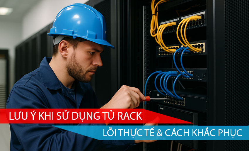 Xử Lý Lỗi & Tình Huống Thực Tế Khi Sử Dụng Tủ Rack