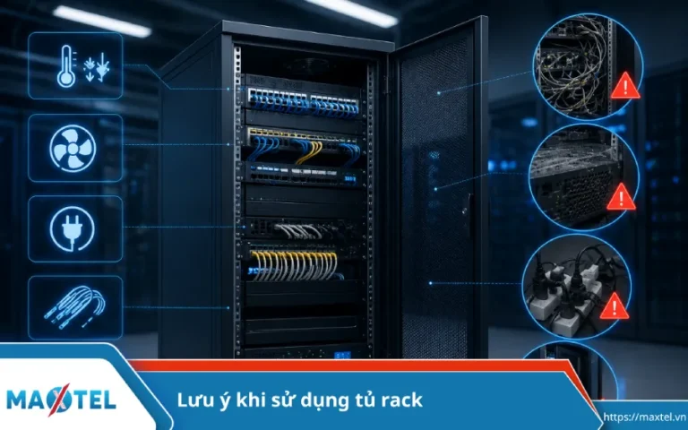 Lưu Ý Khi Sử Dụng Tủ Rack & Tình Huống Thực Tế