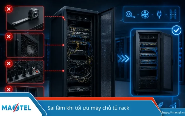 Bóc Trần 4 Sai Lầm Khi Chọn Tủ Máy Chủ – Góc Nhìn Thực Chiến