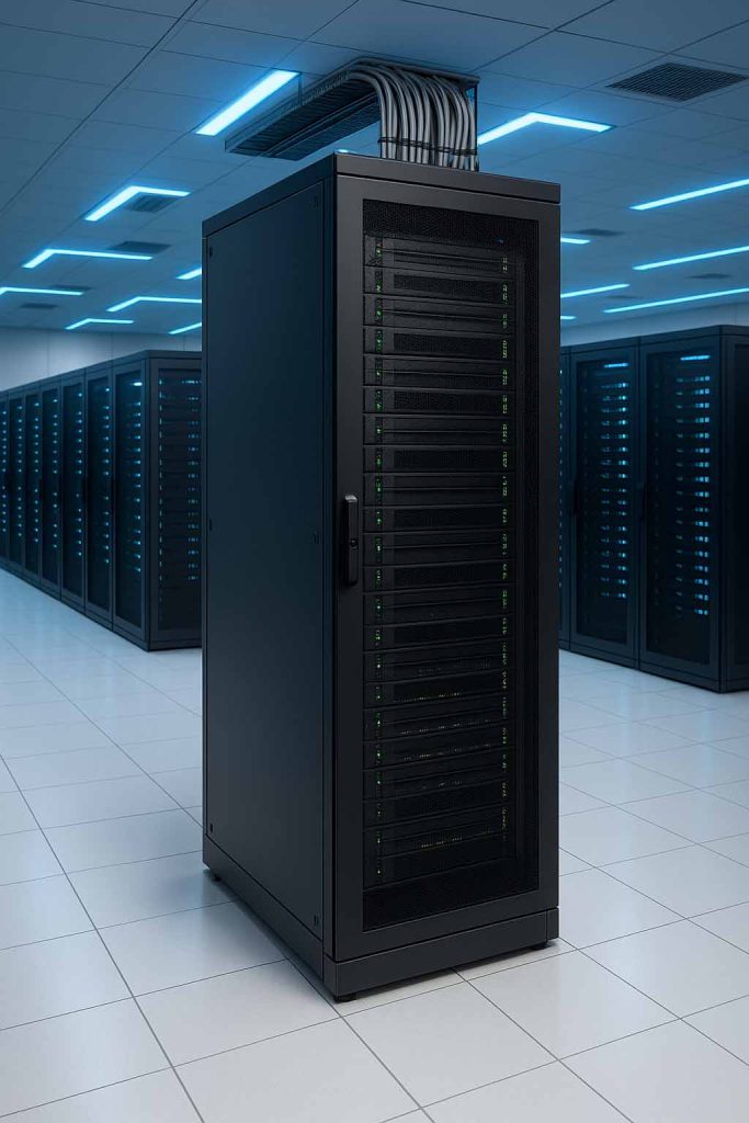 tủ rack trung tâm dữ liệu