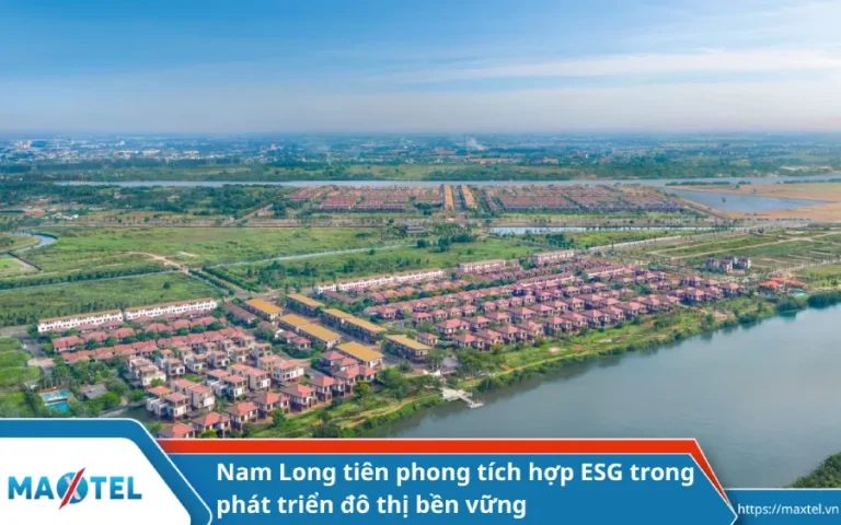 Nam Long tiên phong tích hợp ESG trong phát triển đô thị bền vững