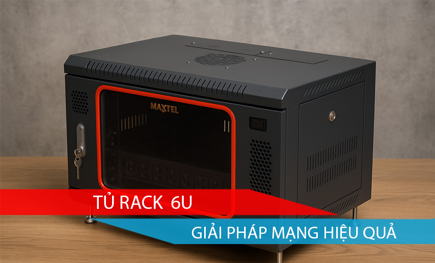 Tủ Rack 6U – Giải pháp mạng hiệu quả