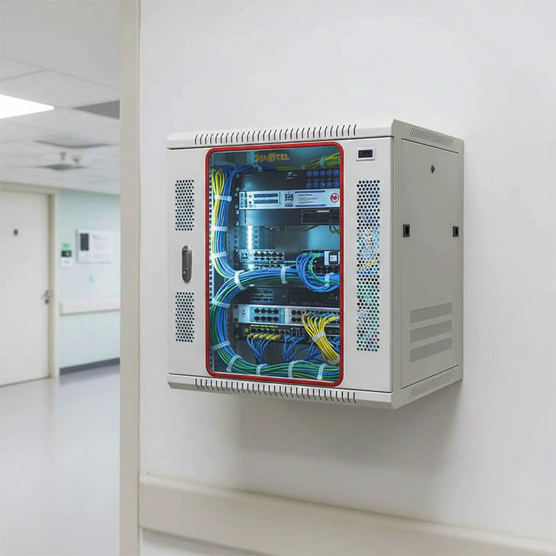 Ứng Dụng Tủ Rack 6U Treo Tường