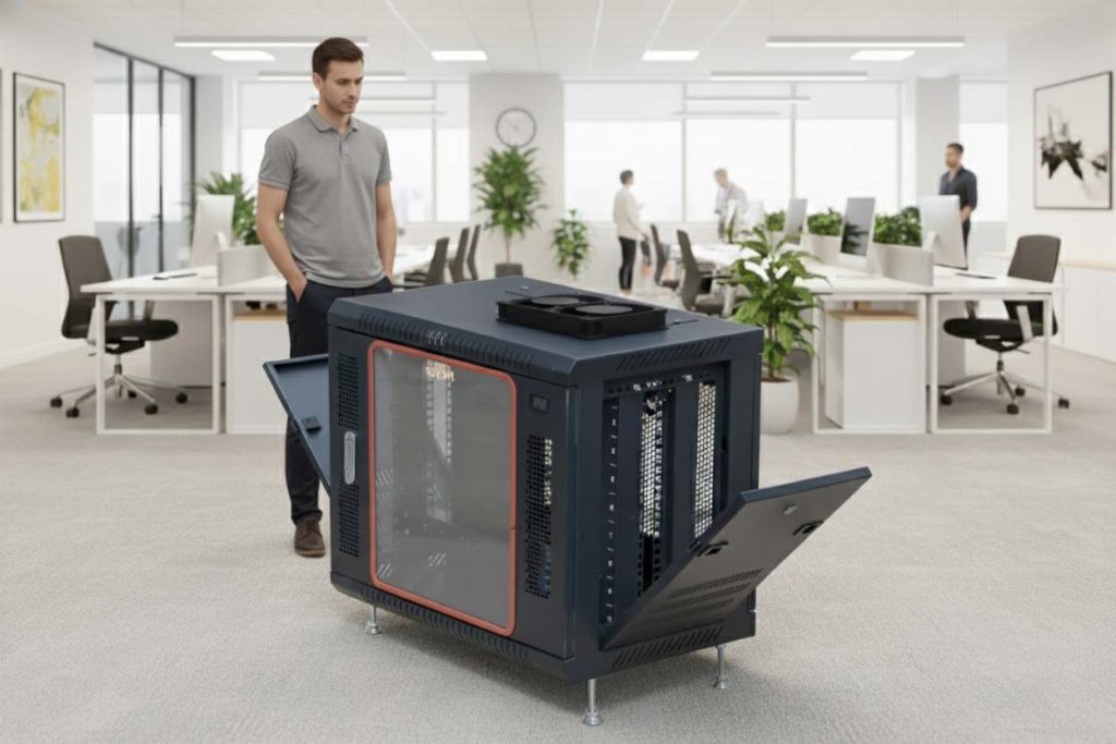 Lắp đặt quạt tản nhiệt cho tủ rack