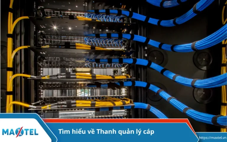 Thanh quản lý cáp: Tối ưu nội thất tủ rack