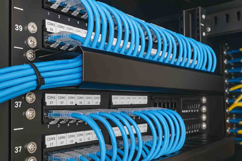 thanh quản lý cáp ngang