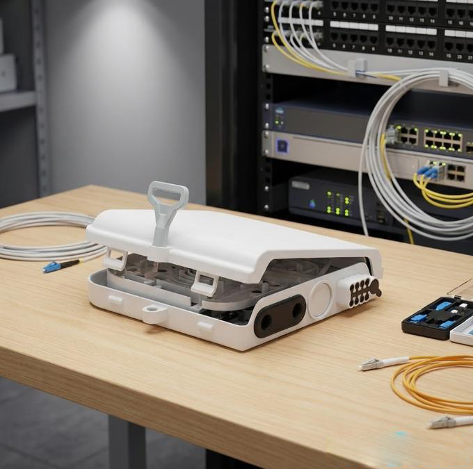 Hình ảnh thực tế của odf 8fo ngoài trời