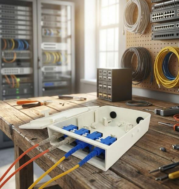 Thiết kế và cấu tạo của hộp ODF 4FO