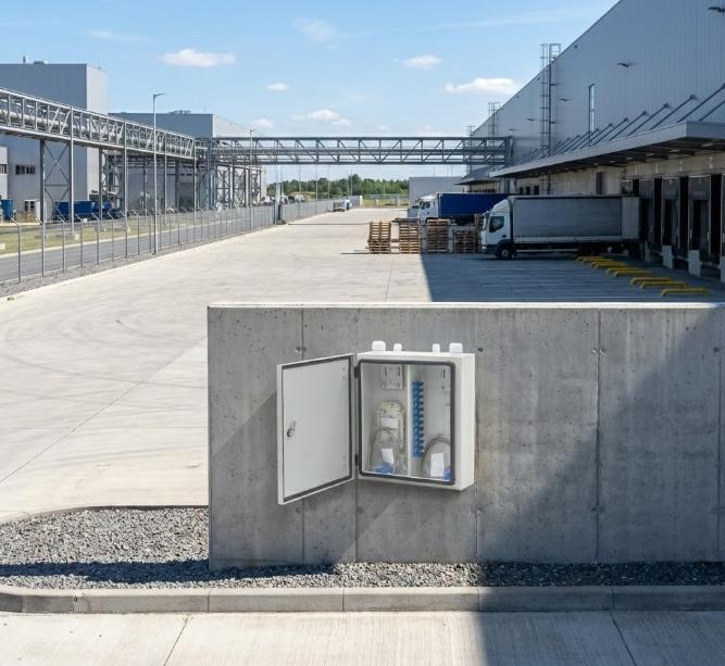 hộp phối quang odf 12fo ngoài trời