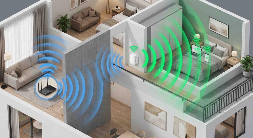 Nguyên lý hoạt động của bộ kích sóng WiFi