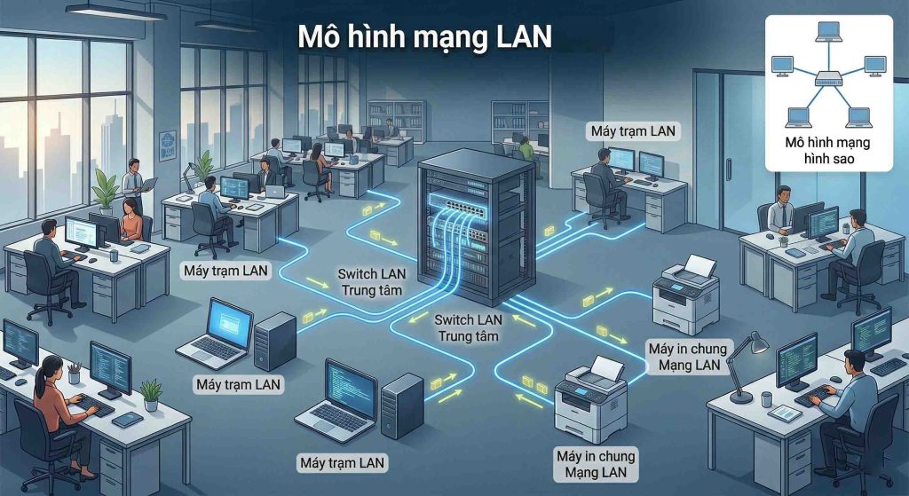 Mô Hình Mạng LAN