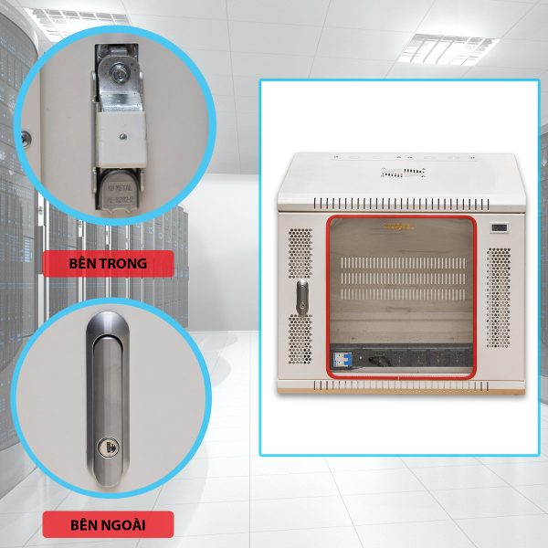 10U D600 (3) Tu-rack-treo-tuong-10U D600-mau-trang-cua-MAXTEL