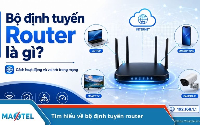 Bộ định tuyến Router là gì? Cách hoạt động và vai trò trong mạng