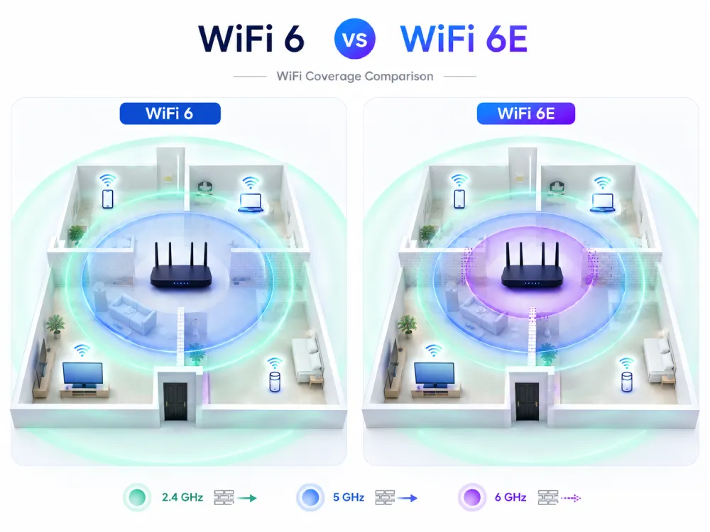 Vùng phủ sóng WiFi 6E