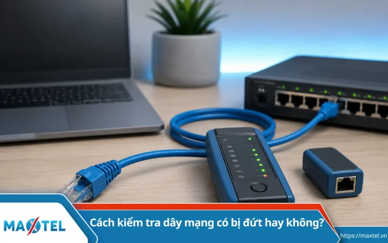 Cách kiểm tra dây mạng có bị đứt hay không?