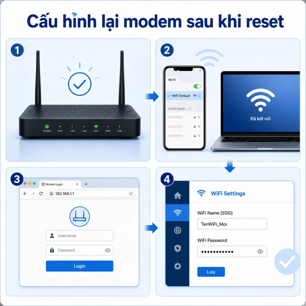 Cách cấu hình lại modem sau khi reset cach-reset-wifi-modem