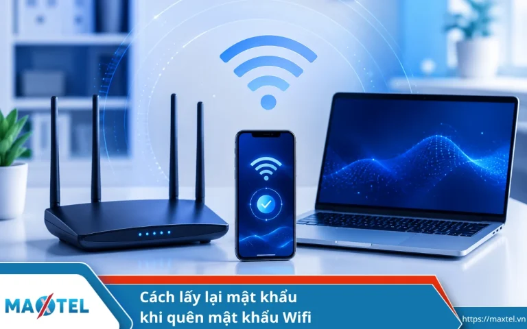 Cách lấy lại mật khẩu khi quên mật khẩu Wifi