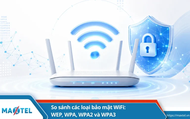 So sánh các loại bảo mật WiFi: WEP, WPA, WPA2 và WPA3